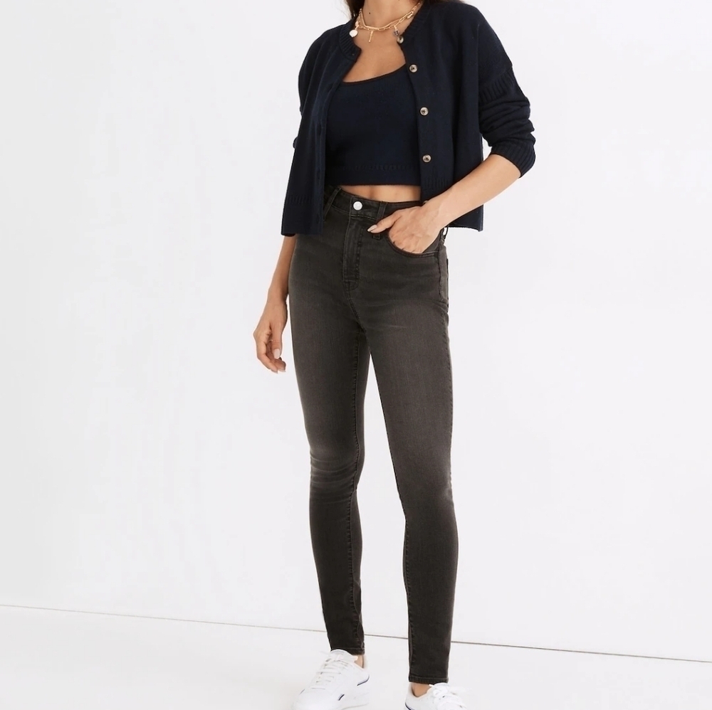 Madewell Ardley Wash Curvy Roadtripper Supersoft Skinny Jeans 28